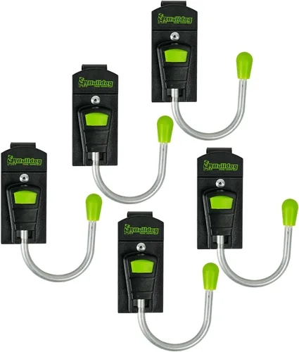 Miniatura 12 de KUNN Funda para herramientas eléctricas sin cable / Funda para taladro con gancho único con clip metálico para una fácil sujeción 3 ganchos