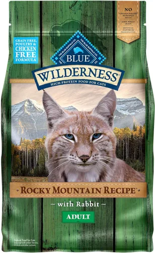 Miniatura 13 de Blue Buffalo Wilderness Alimento seco para gatos adultos, receta de las Montañas Rocosas, receta sin pollo y sin granos hecha con ingredientes