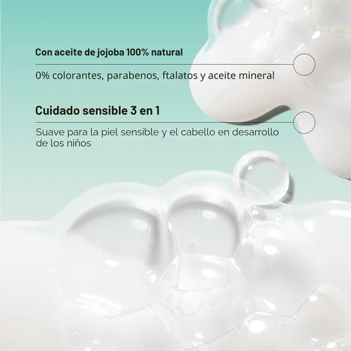 Miniatura 3 de Suave Kids Champú acondicionador 3 en 1 para niños, gel de baño Purely Fun que hace que la hora del baño sea rápida y fácil, sin parabenos y probado