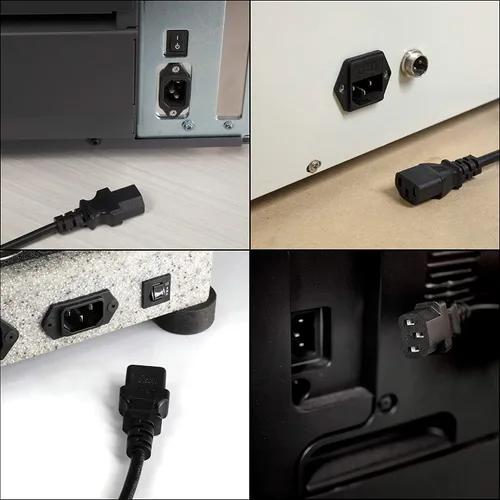 Miniatura 6 de Guy-Tech Cable de alimentación de CA compatible con Samson S-Zone 4-Input 4-Zone Switcher Stereo Mixer PSU