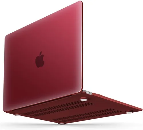 Miniatura 7 de IBENZER Compatible con MacBook de 12 pulgadas, carcasa rígida para Mac de 12 pulgadas con pantalla Retina modelo A1534 2020 2019 2018 2017 2016 Negro
