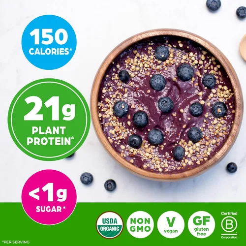 Miniatura 5 de Orgain polvo protéico orgánico a base de plantas, 3 Sabores, varios tamaños