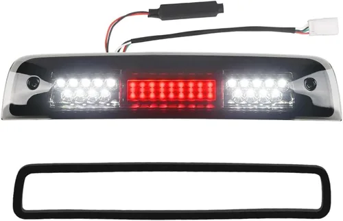 Tercera luz de freno LED con lente ahumada y junta de sellado para Dodge Ram 1500 2500 3500 2009-2018, conjunto de lámpara de parada de montaje alto