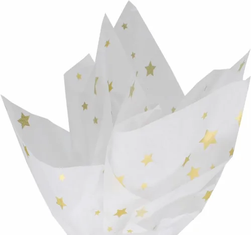 Miniatura 9 de PMLAND Papel de seda de alta calidad para envolver regalos, color negro metálico dorado con rayas zigzag, 20 x 14 pulgadas, 60 hojas