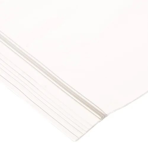 Miniatura 84 de Aviditi Poly Bolsa con cierre hermético blanco, Transparente, 1000 Claro