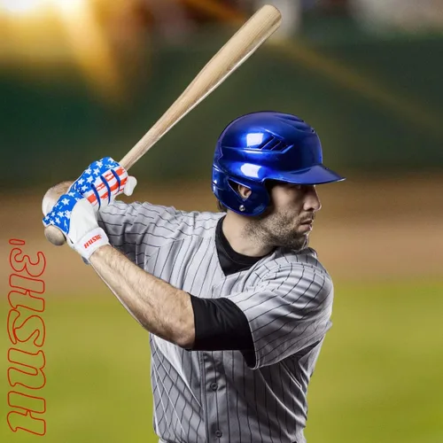 Miniatura 6 de Guantes de bateo de sóftbol, guantes de bateo de béisbol con bandera de Estados Unidos, guantes de bateo de béisbol con bandera estadounidense