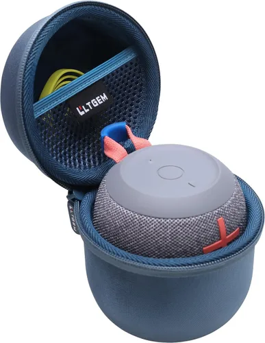 Miniatura 9 de LTGEM - Funda compatible con Ultimate Ears WONDERBOOM 4 / Play / 3/2 altavoz portátil impermeable, color negro