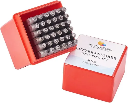 Miniatura 8 de Martillo con doble cabezal PandaHall Elite, de hule y nylon, 10", para joyería, color amarillo y negro