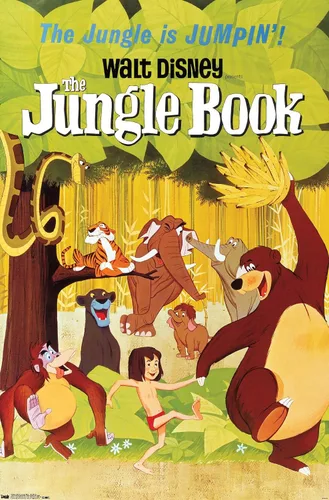 Miniatura 7 de Trends International Disney The Jungle Book - Póster de pared de una hoja, 24 x 36 pulgadas, versión enmarcada en negro