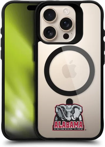 Miniatura 334 de Head Case Designs Funda de gel suave con licencia oficial de la Universidad de Alabama UA Collage compatible con Apple iPhone 13 Pro Max