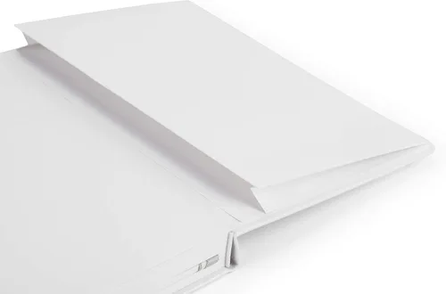 Miniatura 9 de Minimalism Art, diario de tapa dura premium, tamaño pequeño, clásico de 5" x 8.3", de 122 páginas numeradas, bolsillo con refuerzo, marcador