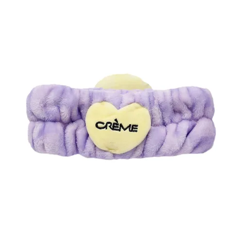 Miniatura 2 de The Crème Shop Diadema de peluche, diadema de spa para cuidado de la piel, máscaras faciales, lavado de cara, maquillaje y baño, material suave