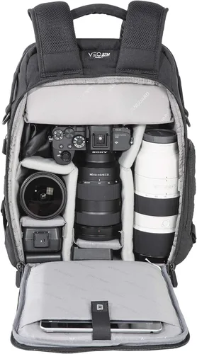 Miniatura 6 de VANGUARD VEO Range T37M Mochila para cámara sin espejo, estilo táctico - Negro