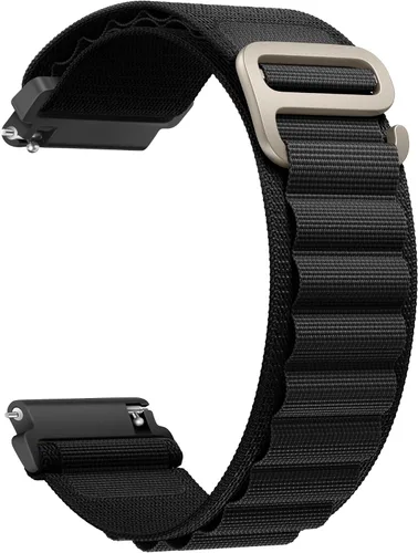 Correa de nylon compatible con Samsung Galaxy Watch 7/FE/6/5 Pro 4 3/Watch 4 6 Classic/Active/Gear S2 S3 Frontier, correa de bucle deportivo de 20