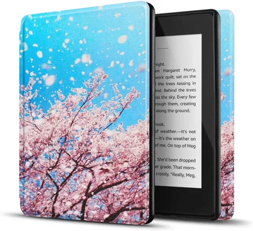 Miniatura 25 de TNP - Funda para Kindle de 10ª generación - Funda inteligente delgada y ligera con apagado y encendido automático para lector electrónico Amazon