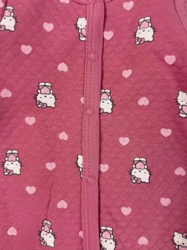 Miniatura 3 de Hello Kitty Mameluco mameluco con botones a presión para bebé niña