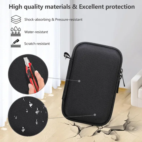 Miniatura 4 de Funda de transporte para cámara compacta Sony RX100 VII/ RX100 VI/ RX100 V/ RX100 IV/ RX100 III Premium Compact Camera, bolsa de viaje con bolsillo