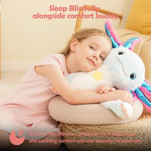Miniatura 3 de Micling Animal de Peluche con Peso - Ajolote Azul 4.5 libras, Ideal para Necesidades Sensoriales, Autismo y Ansiedad Comodidad y Relajación tanto