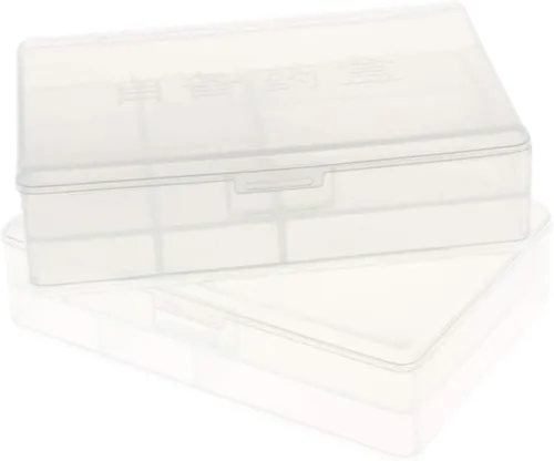 Miniatura 11 de Utoolmart Caja de herramientas de 9 pulgadas, caja de almacenamiento con compartimento de PP, organizador y almacenamiento para herramientas