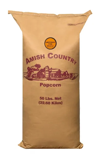 Miniatura 16 de Amish Country Popcorn Bolsa de 1 libra Granos de palomitas de maíz Ladyfinger A la antigua, sin OGM y sin gluten