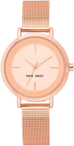 Miniatura 9 de Nine West - Reloj de brazalete de malla para mujer