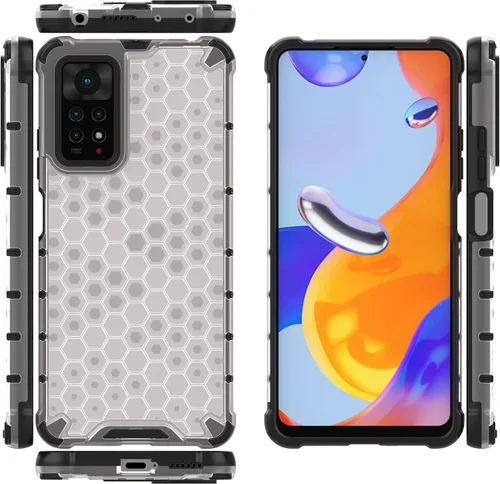 Miniatura 15 de Funda para Xiaomi Poco M5s 4G, Funda para Redmi Note 10 4G / Note 10S 4G / Note 11 SE (India) Case Case 2 en 1 Funda para teléfono Blanco