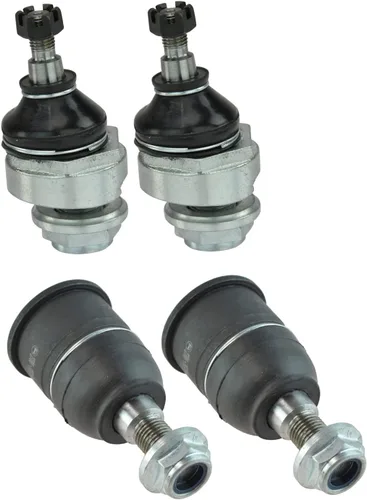 Miniatura 151 de TRQ Juego de juntas esféricas delanteras superior e inferior para lado del conductor y del pasajero Compatible con Acura TL 2009-2014 Acura TSX