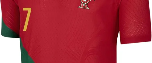 Miniatura 3 de Ronaldo 7 Portugal Home Soccer Jersey 202223 RojoVerde
