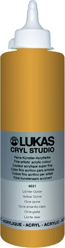 Miniatura 51 de Lukas CRYL Studio Artist - Pintura acrílica para artistas, Alizarín Carmesí, botella de 250 ml - Pinturas acrílicas de alto pigmento para pintar