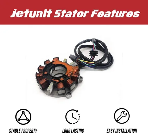 Miniatura 3 de Estátor para Polaris Jetski 4010170 SLTX B/Genesis/SLX 2/Pro 1200 /Virage TX 1999 2000 2001 2002