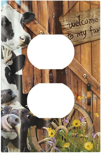 Miniatura 9 de Cubierta para interruptor de luz personalizable Personaliza la tuya propia, placa de pared doble basculante con imagen, logotipo, texto, 2 vías