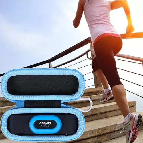 Miniatura 7 de Aenllosi Funda de transporte rígida de repuesto compatible con Garmin HRM-Pro Plus, soporte para monitor de frecuencia cardíaca con correa de pecho