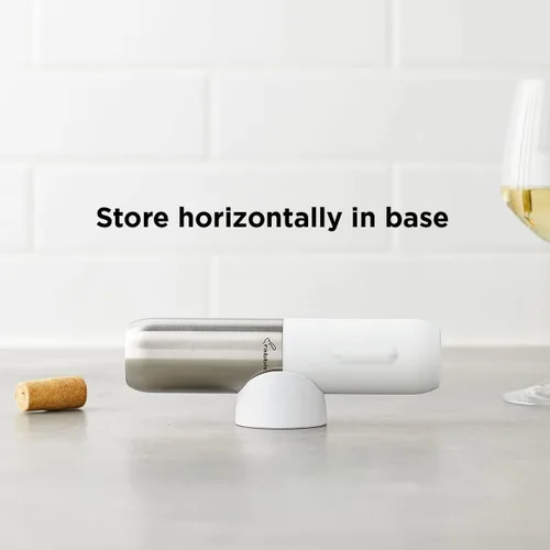Miniatura 9 de Rabbit Abridor de vino eléctrico compacto, sacacorchos eléctrico con cortador de lámina integrado, recargable y portátil, fácil apertura de botella