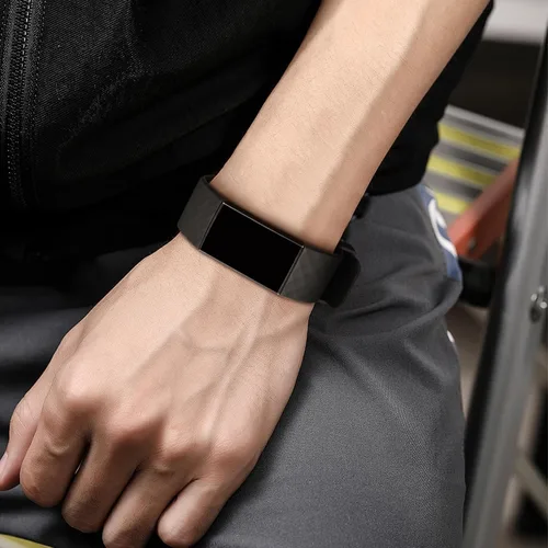 Miniatura 7 de Paquete de 3 correas deportivas compatibles con Fitbit Charge 4, correas de repuesto ajustables de silicona suave para Fitbit Charge 4/Fitbit Charge