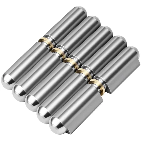 Zonon 5 piezas de 3 pulgadas para ahumador de barbacoa de 3 pulgadas, bisagras de barril soldables de acero al carbono, resistentes para rampa de