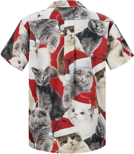 Miniatura 105 de Camisa hawaiana para hombre, con estampado floral, cómoda, con botones, casual, manga corta, ropa de playa para hombre