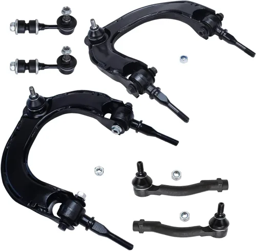 Miniatura 169 de Detroit Axle - Kit de extremo delantero para Chrysler 300 Dodge Charger Challenger 2011-2023, 2 brazos de control inferiores traseros 2 varillas