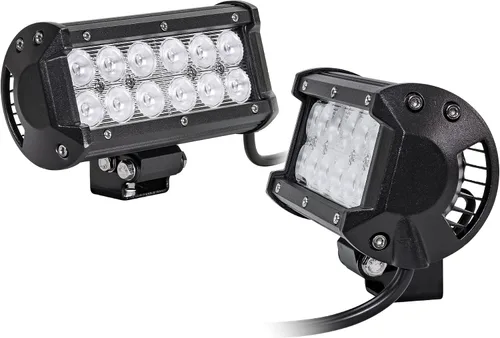 Miniatura 10 de Faro delantero de 4" LAMPHUS Cruizer de 18W, LED CREE para auto y motocicleta, 4", Inundación