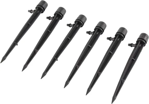 Miniatura 3 de TOPINCN Drip Irrigation Emitters Sprayer, Drip Emitters Highly Efficient for Lawn Bed (13cm / 5.1in Black)