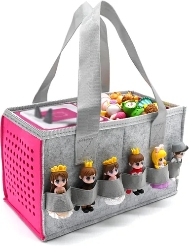 Estuche de Transporte Compatible con Toniebox Juego de Iniciación de Reproductor de Audio, Bolsa de Almacenamiento de Juguete Musical Educativo