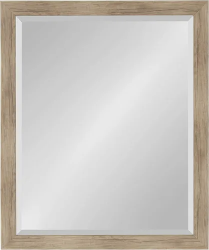 Miniatura 11 de DesignOvation Beatrice - Espejo de pared rectangular decorativo enmarcado, 21 x 27 pulgadas, marrón rústico, espejo rectangular de tocador para uso