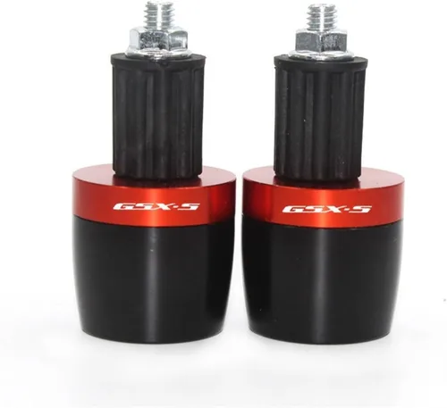 Miniatura 13 de Empuñaduras para manillar de motocicleta, tapón de extremo compatible con Suzuki GSX-S GSXS 125 150 750 1000/F/ABS GSX-S125 GSX-S750 GSX-S1000