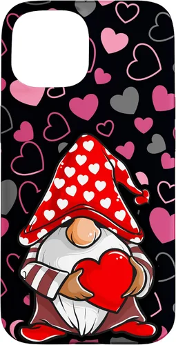 Miniatura 6 de Cute Gnome Valentine Heart Pattern Cozy Love Design Case for iPhone 17