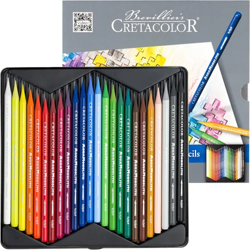 Miniatura 10 de Cretacolor Aqua Monolith - Juego de lápices de acuarela, 12 unidades, multicolor