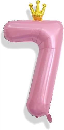 Miniatura 16 de Globos de número azul pastel de 40 pulgadas, globo gigante autoinflable de aluminio número 5 de cumpleaños para niños, globos azul bebé para hombres