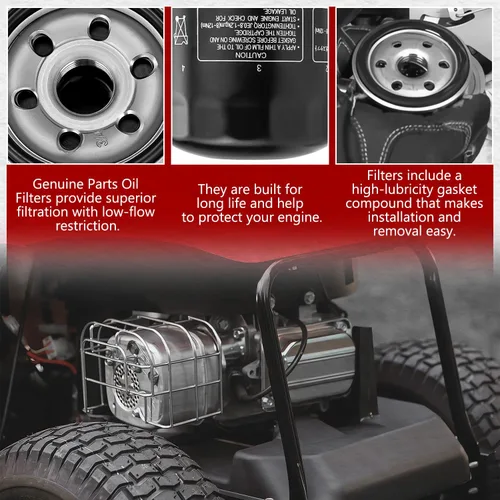 Miniatura 5 de 951-11501 Filtro de aceite para MTD Cub Cadet Troybilt 951-15362 751-15362 951-12690 Se adapta a cortacésped LS27 LS33 TB30 TB30R TB33LS TB42