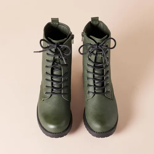 Miniatura 5 de Tienda Essentials Botas de combate con cordones para mujer
