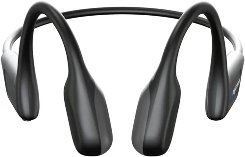 Miniatura 2 de SA04 - Auriculares deportivos inalámbricos Bluetooth ligeros de conducción ósea negra, con micrófonos, resistentes al sudor, impermeables