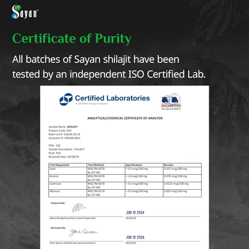 Miniatura 9 de Sayan Polvo puro de Shilajit de 1 onza/0.99 oz, suministro de 5 meses, potente suplemento de ácido fúlvico orgánico, apoya el sistema inmunológico