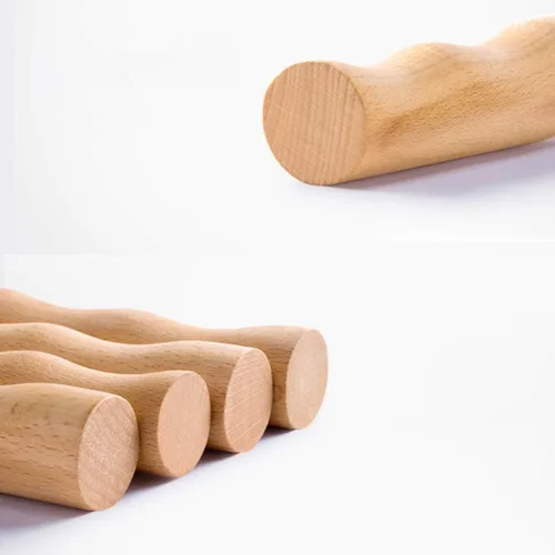 Miniatura 8 de Varillas de masaje manual, rodillo muscular, masajeador de raspado, rodillo de masaje de madera, barra de masaje de madera, herramienta de masaje